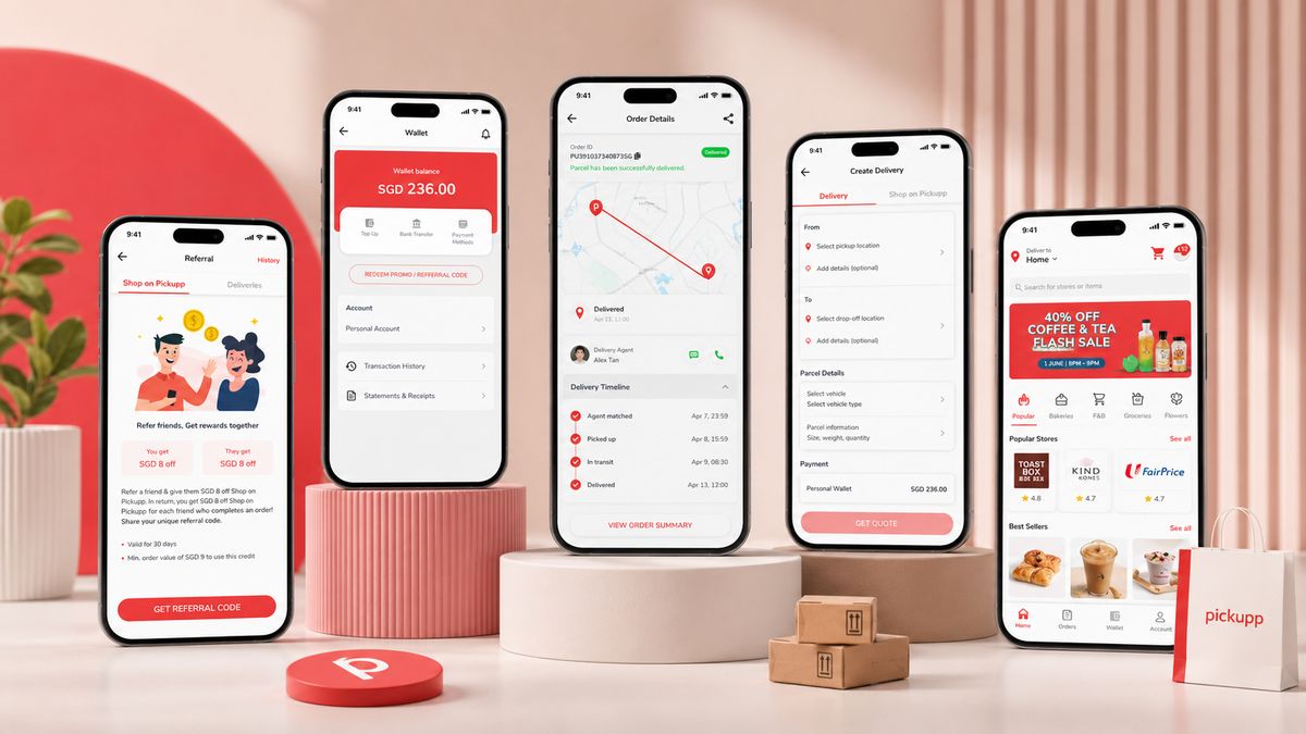Pickupp delivery ecosystem